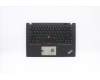 Lenovo MECH_ASM Ccov,BUL,BLKBD,FPR,BK,SRX für Lenovo ThinkPad T490 (20N2/20N3)
