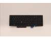 Lenovo MECH_ASM KBD UKR BKLT (LIT) BLK für Lenovo ThinkPad P17 Gen 2 (20YU/20YV)