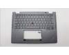 Lenovo MECH_ASM KBD W C LA SPA BKLT LTN WW UKGY für Lenovo ThinkPad X13 Yoga Gen 4 (21F2/21F3)