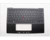 Lenovo MECH_ASM KBDBZL,GER,WL,BK/GY,CHY für Lenovo ThinkPad Z13 Gen 2 (21JV/21JW)