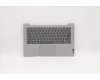 Lenovo Gehäuseoberseite C81YM Plastik Silber NFP Nicht hintergrundbeleuchtete Tastatur Deutsch für Lenovo IdeaPad 5-14ARE05 (81YM)
