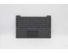 Lenovo Gehäuseoberseite C81YM, Kunststoff, Schwarz, ohne Fingerabdrucksensor, ohne Tastaturbeleuchtung (Portugiesisch) für Lenovo IdeaPad 5-14ARE05 (81YM)