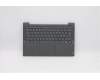 Lenovo Gehäuseoberseite C81YM, Kunststoff Schwarz, mit Fingerabdruckleser, Tastatur mit Hintergrundbeleuchtung, Nordisch Layout für Lenovo IdeaPad 5-14ARE05 (81YM)