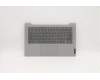 Lenovo Gehäuseoberseite C81YM, Kunststoff Silber, ohne Fingerabdruckleser, Tastatur ohne Hintergrundbeleuchtung, Italienisch Layout für Lenovo IdeaPad 5-14ARE05 (81YM)