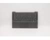 Lenovo Gehäuseoberseite C81YM, Aluminium, Schwarz, mit Fingerabdruckleser, Hintergrundbeleuchtete Tastatur (Kanadisch-Französisch/Englisches Layout) für Lenovo IdeaPad 5-14ARE05 (81YM)