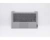 Lenovo Gehäuseoberseite C81YM Kunststoff Silber ohne Fingerabdrucksensor, Hintergrundbeleuchtete Tastatur, Russisch für Lenovo IdeaPad 5-14ARE05 (81YM)