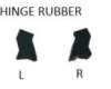 Asus GA503QS HINGE RUBBER L für Asus ROG Zephyrus G15 GA503QE