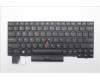 Lenovo Notebook Tastatur CMSK-CS20 Schwarz ohne Hintergrundbeleuchtung PMX Indisches Englisch für Lenovo ThinkPad X13 (20UF/20UG)
