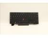 Lenovo Notebook Tastatur CMSK-CS20 Schwarz mit Hintergrundbeleuchtung PMX Lateinamerikanisch Spanisch für Lenovo ThinkPad X13 (20UF/20UG)