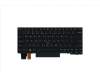 Lenovo Notebook-Tastatur COMO SK LTN, mit Hintergrundbeleuchtung, Schwarz, US-Layout für Lenovo ThinkPad X390 (20SD/20SC)