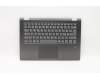 Lenovo Gehäuseoberseite L 81EK Eisengrau mit italienischer Tastatur ohne Hintergrundbeleuchtung (FP) für Lenovo Yoga 530-14IKB (81EK)