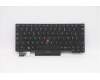 Lenovo Notebook Tastatur CMSK-CS20 Schwarz ohne Hintergrundbeleuchtung CHY Französisch für Lenovo ThinkPad X13 (20UF/20UG)