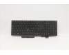 Lenovo Notebook-Tastatur CS20 TRI mit Pointing Stick, Italienisches Layout, Schwarz, mit Hintergrundbeleuchtung für Lenovo ThinkPad T15p Gen 2 (21A7/21A8)