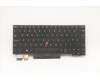 Lenovo Notebook Tastatur CMSK-CS20 Schwarz-Blau LTN UK-Englisch für Lenovo ThinkPad X13 (20UF/20UG)