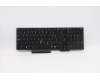 Lenovo Notebook Tastatur CMNM-CS20, Schwarz, mit Hintergrundbeleuchtung, CHY, Französisch-Englisch für Lenovo ThinkPad P15s Gen 2 (20W6/20W7)