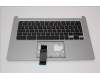 Acer COVER UPPER W-KB GERMAN PURE SILVER für Acer Chromebook 314 (CB314-1HT)