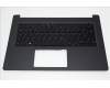 Acer Gehäuseoberseite Schwarz mit Tastatur, Deutsch, mit Hintergrundbeleuchtung für Acer Aspire 5 (A514-53)