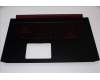 Acer Gehäuseoberseite Schwarz mit Tastatur US-International, beleuchtet für 1050 & 1650 für Acer Nitro 5 (AN517-51)