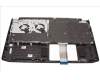 6B.Q5AN2.026 Acer Geh&auml;useoberseite, schwarz, mit nordischer Tastatur, Hintergrundbeleuchtung, f&uuml;r 1050K1-1650