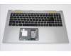 Acer Obere Abdeckung, silber, mit Tastatur US-International für Acer Aspire 5 (A515-56)