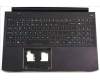 Acer Obere Abdeckung mit US-internationaler Tastatur, Hintergrundbeleuchtet für Acer Predator Helios 300 (PH315-53)