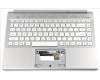 Acer Gehäuseoberseite Silber mit Tastatur US-International Hintergrundbeleuchtet für Acer Predator Triton 300SE (PT314-51S)