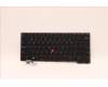 Lenovo NB_KYB CS22 FL TOP,BK-BL,TRI,ENG für Lenovo ThinkPad T14 Gen 4 (21K3/21K4)