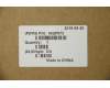 00UP073 Lenovo Mechanische Baugruppe Handballenauflage 3+2 mit Fingerabdrucksensor, schwarz
