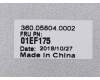 01EF175 Lenovo MECH_ASM Rear Cover A910