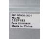 01EF193 Lenovo MECH_ASM Main Base NT A910