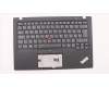 01LX539 Lenovo MECH_ASM KBD Bezel GB FPR BK CHY