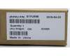 01YU986 Lenovo COVER WLAN A-Cover ASM,Silver