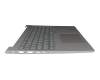 05619009M063 Original Lenovo Tastatur inkl. Topcase FR (französisch) grau/grau mit Backlight