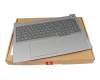 05619009M063 Original Lenovo Tastatur inkl. Topcase FR (französisch) grau/grau mit Backlight