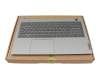 0BJ0CD9 Original Lenovo Tastatur inkl. Topcase US (englisch) grau/grau mit Backlight