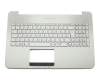 0KN0-SU1GE13 Original Pegatron Tastatur inkl. Topcase DE (deutsch) silber/silber mit Backlight