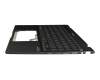 0KN1-DJ1GE22 Original Pega Tastatur inkl. Topcase DE (deutsch) schwarz/schwarz mit Backlight
