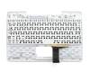 0KNB0-0107FR00 Original Asus Tastatur inkl. Topcase FR (französisch) schwarz/weiß