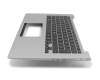 0KNB0-3625GE00 Original Asus Tastatur inkl. Topcase DE (deutsch) schwarz/silber mit Backlight