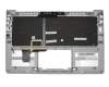 0KNB0-3630US00 Original Asus Tastatur inkl. Topcase US (englisch) schwarz/silber mit Backlight