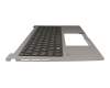 0KNB0-581EUS00 Original Asus Tastatur inkl. Topcase US (englisch) schwarz/grau mit Backlight