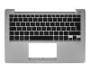90NB00L2-R31GE0 Original Asus Tastatur inkl. Topcase DE (deutsch) schwarz/silber