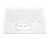 90NB02X1-R30080 Original Asus Tastatur inkl. Topcase FR (franz&ouml;sisch) wei&szlig;/wei&szlig;