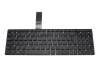 Tastatur UK (englisch) schwarz original für Asus K75VM