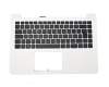 90NB0092-R31FR0 Original Asus Tastatur inkl. Topcase FR (franz&ouml;sisch) schwarz/wei&szlig;