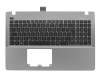 Tastatur inkl. Topcase FR (französisch) schwarz/grau original für Asus F550VB