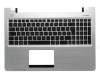 90NB00X1-R3FR00 Original Asus Tastatur inkl. Topcase FR (franz&ouml;sisch) schwarz/silber