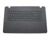 Tastatur inkl. Topcase DE (deutsch) schwarz/schwarz original für Asus F751LJ