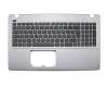Tastatur inkl. Topcase BE (belgisch) schwarz/grau original für Asus Pro P550CA