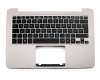 0KNB0-3131GE00 Original Asus Tastatur inkl. Topcase DE (deutsch) schwarz/silber